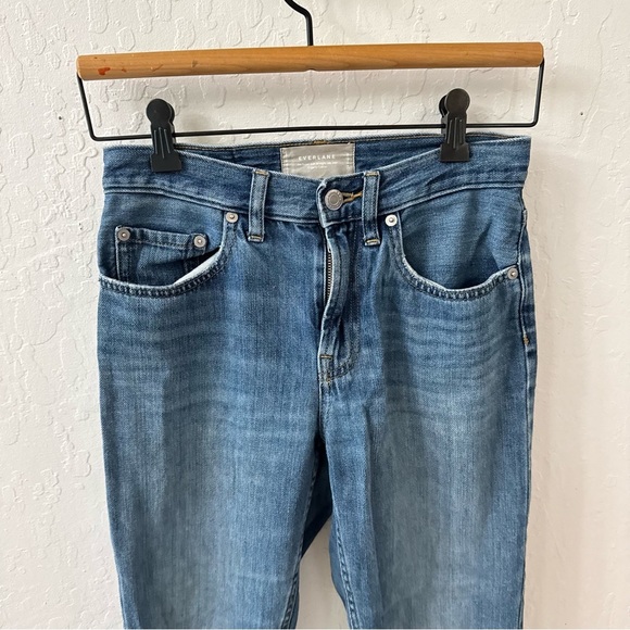 Everlane The Super Soft Straight Leg Jean Size 24 Regular - Picture 5 of 10